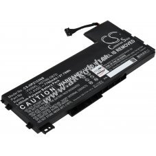 Helyettest laptop akku HP ZBook 15 G3 (X3W51AW)