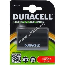 Duracell akku Canon tpus BP-511 (Prmium termk)