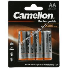 Camelion HR6 AA Mignon ceruza akku egr, tvirnyt fnykpezgp, borotva stb. 2300mAh 4db/csom.