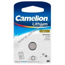 Camelion lithium gombelem CR1220 1db/csom.