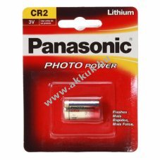 Panasonic Photo Power CR2 Lithium fot elem 1db/csomag