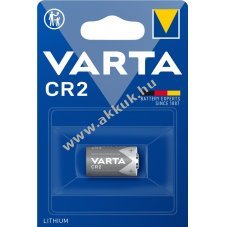Varta Ltium fot elem CR2 (6206) Professional Lithium 1db/csomag