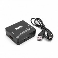 VGA>HDMI talakt fekete