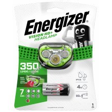 Energizer LED-es fejlmpa VISION HD+ GREEN, 3db AAA elem, 350lm