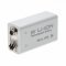 9V Block akku Micro-USB aljzattal, 6F22, 6LR61, Li-Ion, 8.4V, 650mAh mikro USB kbellel