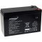 Powery lom zsels akku sznetmenteshez APC Smart-UPS SC 420 12V 9Ah (helyettesti 7,2Ah / 7Ah is)
