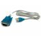 USB-soros (RS232 - 9 pin) talakt adatkbel 80cm