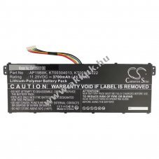 Helyettes�t� akku f�r Acer TravelMate P2 AP19B8K t�pus 3700mAh