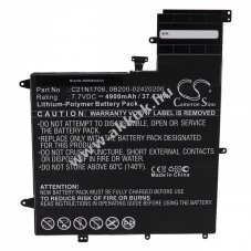 Helyettes�t� akku Asus ZenBook Flip S UX370U 4900mAh