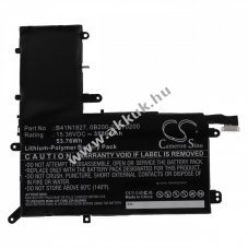Helyettest akku Asus ZenBook Flip 15 UX562 3500mAh