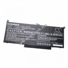 Helyettes�t� akku Dell Latitude 12 7000 t�pus F3YGT 7500mAh