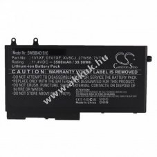Helyettes�t� akku Dell Latitude 5400 Chromebook 3500mAh