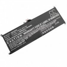 Helyettest akku Dell XPS 12 9250 3900mAh