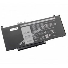 Helyettest akku Dell tpus G5M10 6800mAh