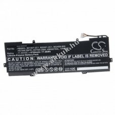 Helyettest akku HP Spectre X360 15-BL001NV 6750mAh