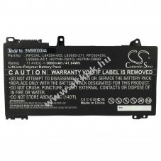 Helyettes�t� akku HP Pavilion x360 14 t�pus RF03XL 3600mAh