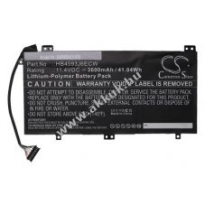 Helyettest akku Huawei MateBook 13 tpus HB4593J6ECW 3600mAh