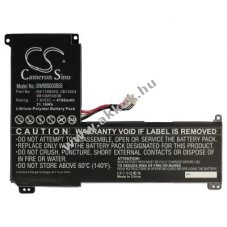 Helyettest akku Lenovo Ideapad 110S-11IBR tpus NE116BW2 4100mAh