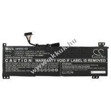 Helyettest akku Lenovo IdeaPad Gaming 3 15ACH6 82K201EVMX 3750mAh