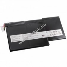 Helyettest akku MSI tpus BTY-M6J, Li-Po 5700mAh