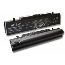 Helyettest akku Samsung Q318 fekete 6600mAh