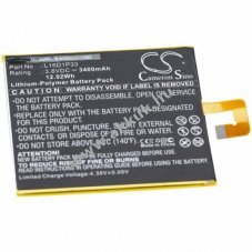 Helyettest akku Lenovo Tab 7 tpus L16D1P33, 3400mAh