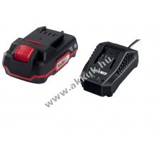 Eredeti Parkside akku X20 V Team PAP 20 A1 2000mAh 20V Li-Ion + Parkside PLG 20 A1 akkutlt