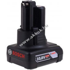 Eredeti Bosch akku tpus 2607336780 10,8 V-Li (10,8V s 12V kompatibilis)