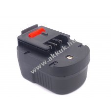 Helyettest akku Black & Decker KC2000FK 12V, NI-MH, 1500mAh