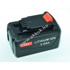 Helyettest szerszmgp akku Black & Decker tpus BL1518 18V, Li-Ion, 3000mAh