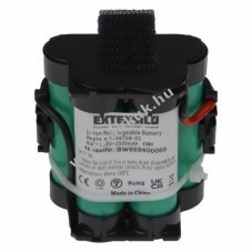 Helyettest akku EXTENSILO Akku Gardena robot fnyr R40Li 2500mAh