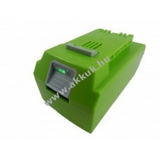 Helyettest szerszmgp akku Greenworks tpus 29322, 29842, 29852 24V, Li-Ion, 4000mAh