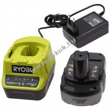 Eredeti RYOBI 18V kezd akku szett RC18120-120