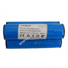 Helyettest akku Wolf tpus BS80 7.2V, NI-MH, 3000mAh