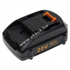 Helyettest EXTENSILO akku Worx tpus WA3551.1 20V, 2.5AH, Li-Ion