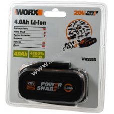 Eredeti WORX akku szablyafrsz WX508.9