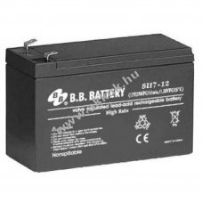 �lom akku B.B. Battery SH7-12 T2 12V 7Ah csatlakoz� F2