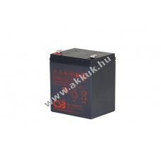 lom akku 12V 6Ah CSB / Hitachi tpus HRL1225WF2-FR Longlife 10-12 v