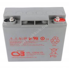 lom akku CSB HRL1280W FR 12V, 20Ah csatlakoz: M5