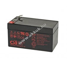 lom akku 12V 1.2Ah ( CSB / Hitachi) tpus CSB-GP1212, VDS, csatlakoz:F1