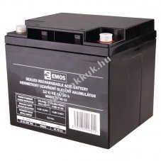lom akku 12V 40Ah EMOS csatlakoz: T1-M6 tpus OT 40-12 (E1240)