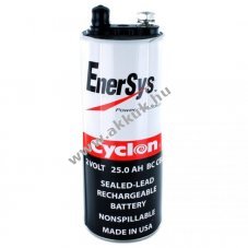 lom akku 2V 25Ah (Enersys) CYCLON tpus 0820-0004