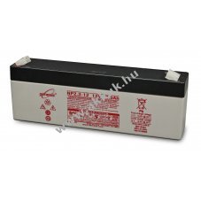 lom akku 12V 2,3Ah Enersys Hawker AGM GENESIS tpus NP2.3-12 VDS-minstssel