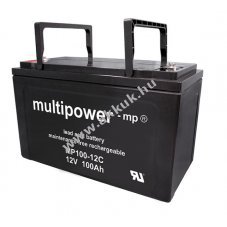 lom akku 12V 100Ah Multipower MP100-12C ciklusll, ciklikus