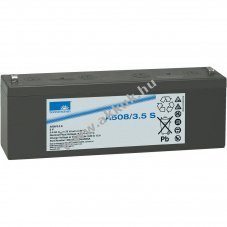 lom akku 8V 3,5Ah Sonnenschein tpus A508/3.5S manyag alkatrszek nlkl