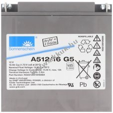 lom akku 12V 16Ah Sonnenschein tpus A512/16G5