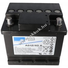 lom akku 12V 40Ah Sonnenschein tpus A512/40A