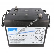 lom akku 12V 115Ah Sonnenschein tpus A512/115A A-Terminal