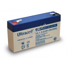 Ultracell lom akku 6V 1,3Ah UL1.3-6 csatlakoz:F1
