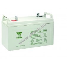 lom akku 6V 200Ah YUASA tpus NPL200-6 csatlakozs M10